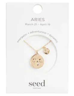Aries Zodiac Necklace In Gold 7 Aries Zodiac Necklace In Gold -Myer Clothing Shop 941755420 4 720x928