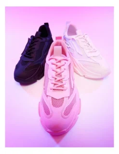Steve Madden Possesion Sneakers In Hot Pink -Myer Clothing Shop 941778460 4 720x928