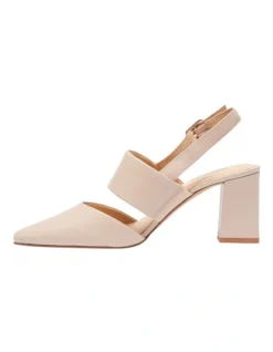 Kitson Heeled Shoes In Blush Leather -Myer Clothing Shop 941811850 3 720x928