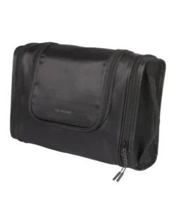 Van Heusen Expandable Hanging Toiletry Bag In Black