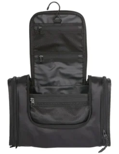 Van Heusen Expandable Hanging Toiletry Bag In Black -Myer Clothing Shop 941871700 3 720x928