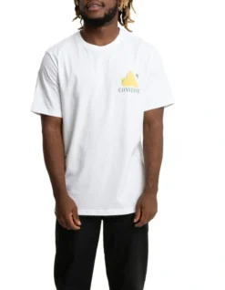Converse Fresh Lemon Graphic Tee In White