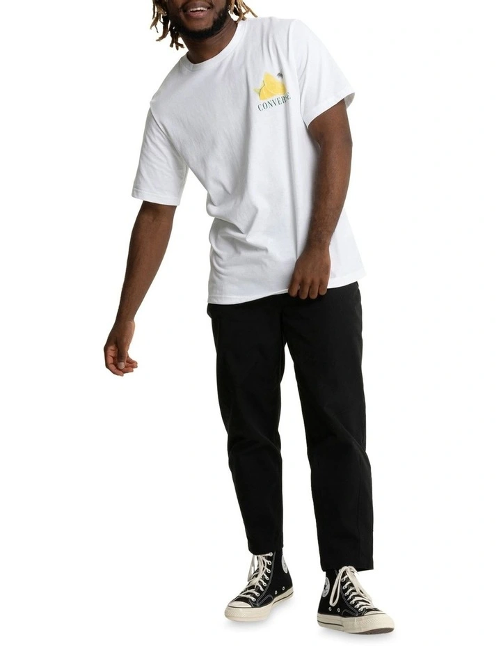 Converse Fresh Lemon Graphic Tee In White 3 Converse Fresh Lemon Graphic Tee In White - Image 3