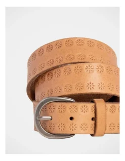 Bankstown Leather Belt In Natural 6 Bankstown Leather Belt In Natural -Myer Clothing Shop 942087880 3 1 720x928