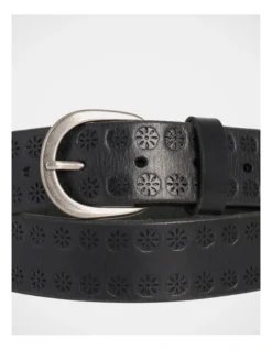Bankstown Leather Belt In Black -Myer Clothing Shop 942087970 3 1 720x928