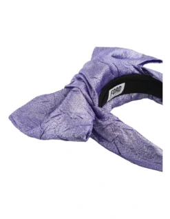 Cyndi Textured Metallic Bow Headband In Lilac 7 Cyndi Textured Metallic Bow Headband In Lilac -Myer Clothing Shop 942113530 942115510 4 720x928