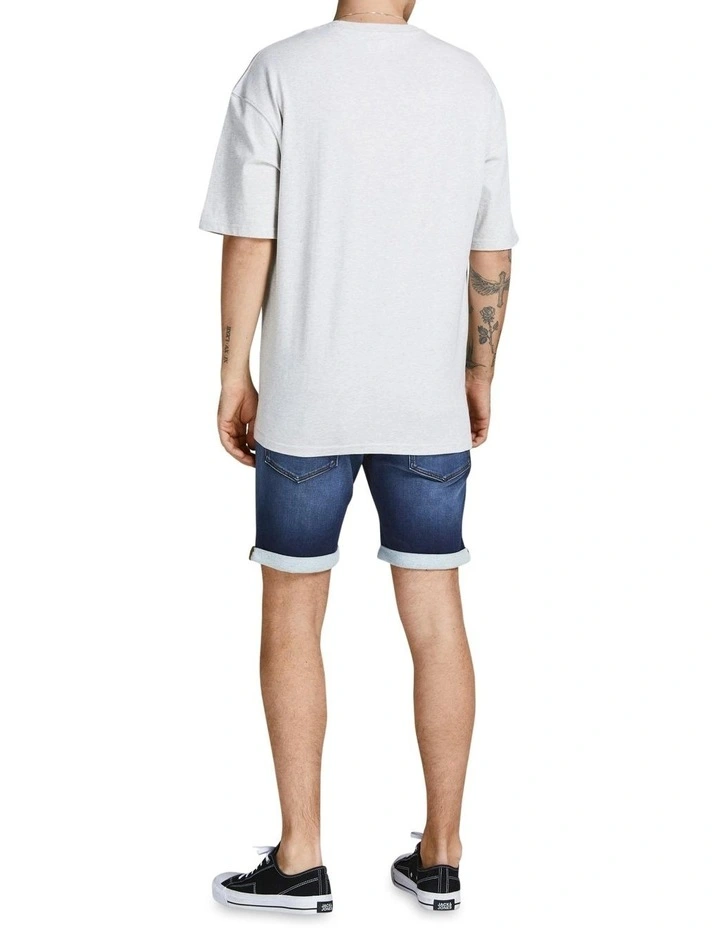 Jack & Jones Rick Icon 835 Shorts In Blue Denim 2 Jack & Jones Rick Icon 835 Shorts In Blue Denim - Image 2