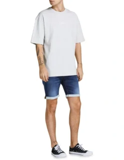 Jack & Jones Rick Icon 835 Shorts In Blue Denim 7 Jack & Jones Rick Icon 835 Shorts In Blue Denim -Myer Clothing Shop 942148630 3 720x928