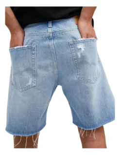 Jack & Jones Chris Original Shorts 263 In Blue Denim -Myer Clothing Shop 942149440 5 720x928