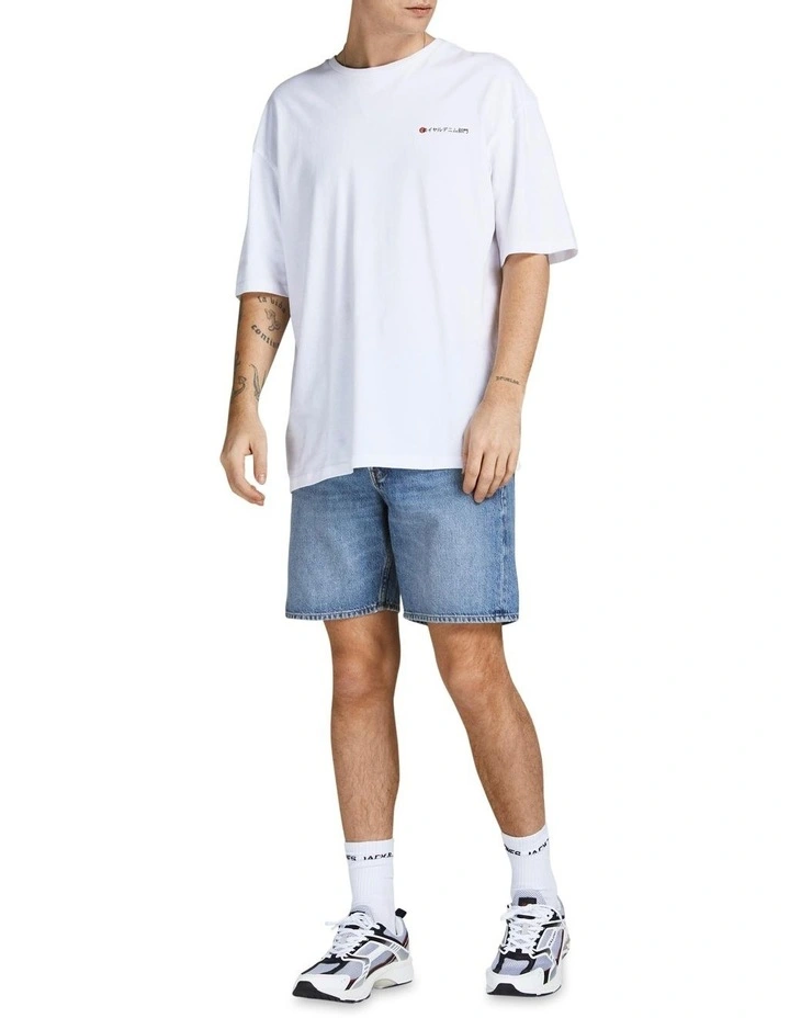 Jack & Jones Chris Original 023 Denim Shorts In Blue Denim 3 Jack & Jones Chris Original 023 Denim Shorts In Blue Denim - Image 3