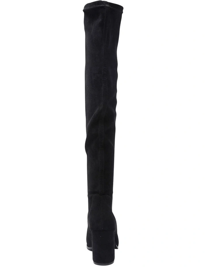 Yates Boots In Black Micro 5 Yates Boots In Black Micro - Image 5