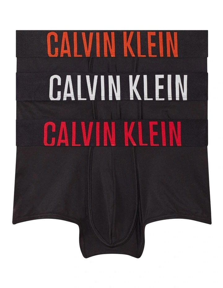 Calvin Klein Intense Power Micro Low Rise Trunks 3 Pack In Black Multi 1 Calvin Klein Intense Power Micro Low Rise Trunks 3 Pack In Black Multi
