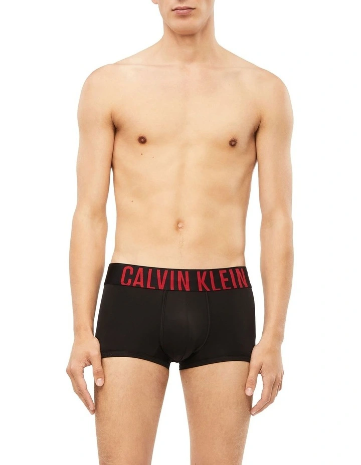 Calvin Klein Intense Power Micro Low Rise Trunks 3 Pack In Black Multi 4 Calvin Klein Intense Power Micro Low Rise Trunks 3 Pack In Black Multi - Image 4