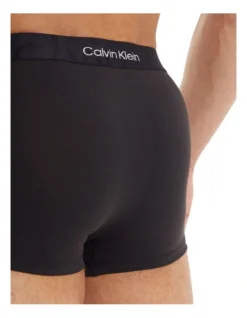 Calvin Klein Monolith Low Rise Cotton Trunk In Black -Myer Clothing Shop 942251140 3 720x928