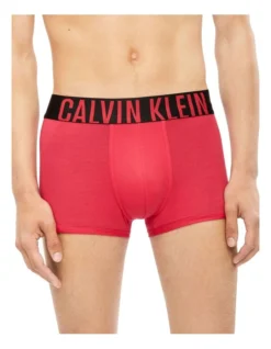 Calvin Klein 3 Pack Intense Power Cotton Trunks In Pink Splendor/Faded -Myer Clothing Shop 942251410 5 720x928