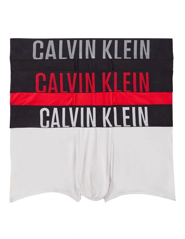 Calvin Klein Intense Power Low Rise Micro Trunks 3 Pack In Multi 1 Calvin Klein Intense Power Low Rise Micro Trunks 3 Pack In Multi