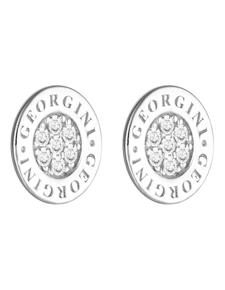 Reflection Signature Studs In Silver 1 Reflection Signature Studs In Silver