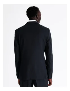 Tailored Birdseye Suit Jacket In Navy 11 Tailored Birdseye Suit Jacket In Navy -Myer Clothing Shop 942327460 6 720x928
