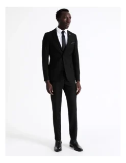 Slim Twill Suit Jacket In Black 7 Slim Twill Suit Jacket In Black -Myer Clothing Shop 942327820 3 1 720x928