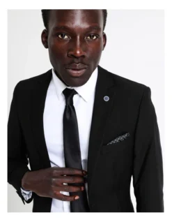 Slim Twill Suit Jacket In Black 8 Slim Twill Suit Jacket In Black -Myer Clothing Shop 942327820 4 1 720x928