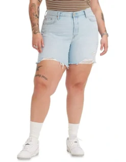 90s 501 Shorts In Light Indigo