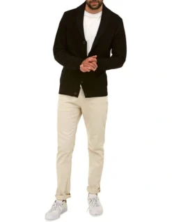 Brooksfield Shawl Collar Cardigan In Black -Myer Clothing Shop 943185700 4 720x928