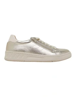 Hush Puppies Spin Sneaker In Champagne