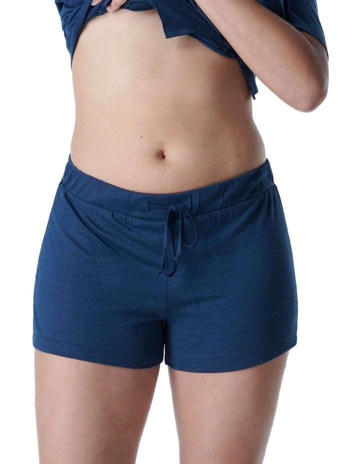 Simone Perele Brume Night Short Blue 2 Simone Perele Brume Night Short Blue - Image 2