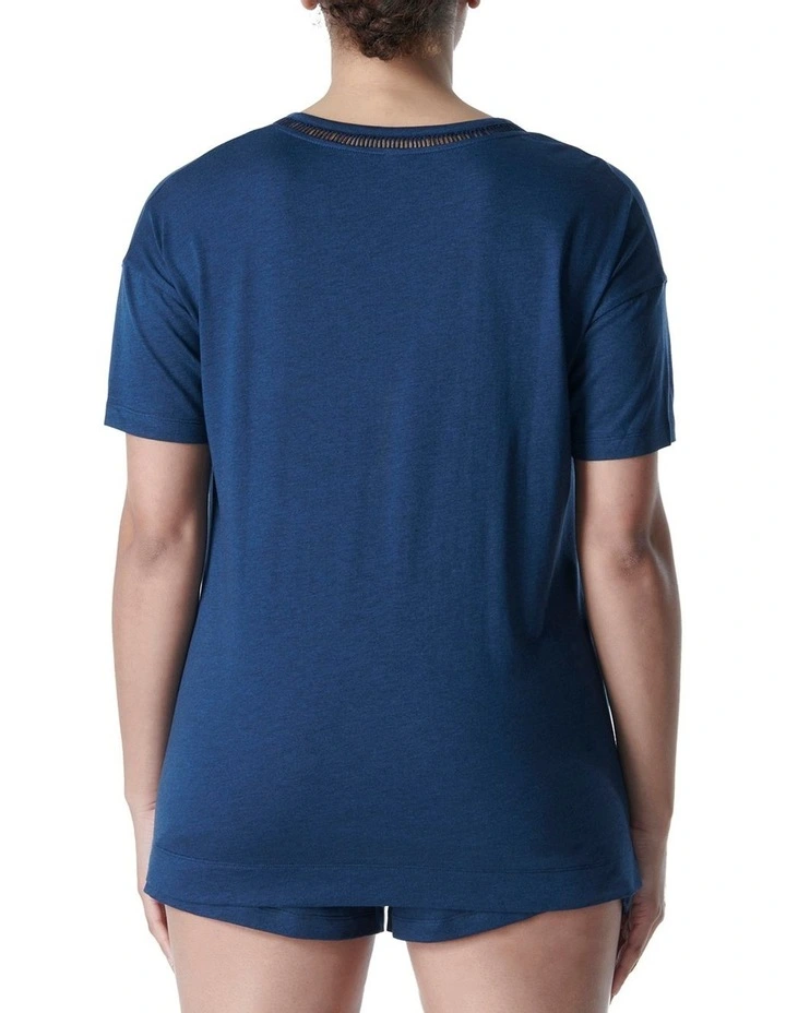 Simone Perele Brume Night Short Blue 3 Simone Perele Brume Night Short Blue - Image 3