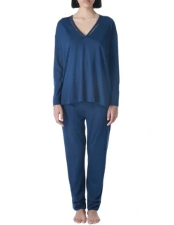 Simone Perele Brume Night Pant In Astral Blue