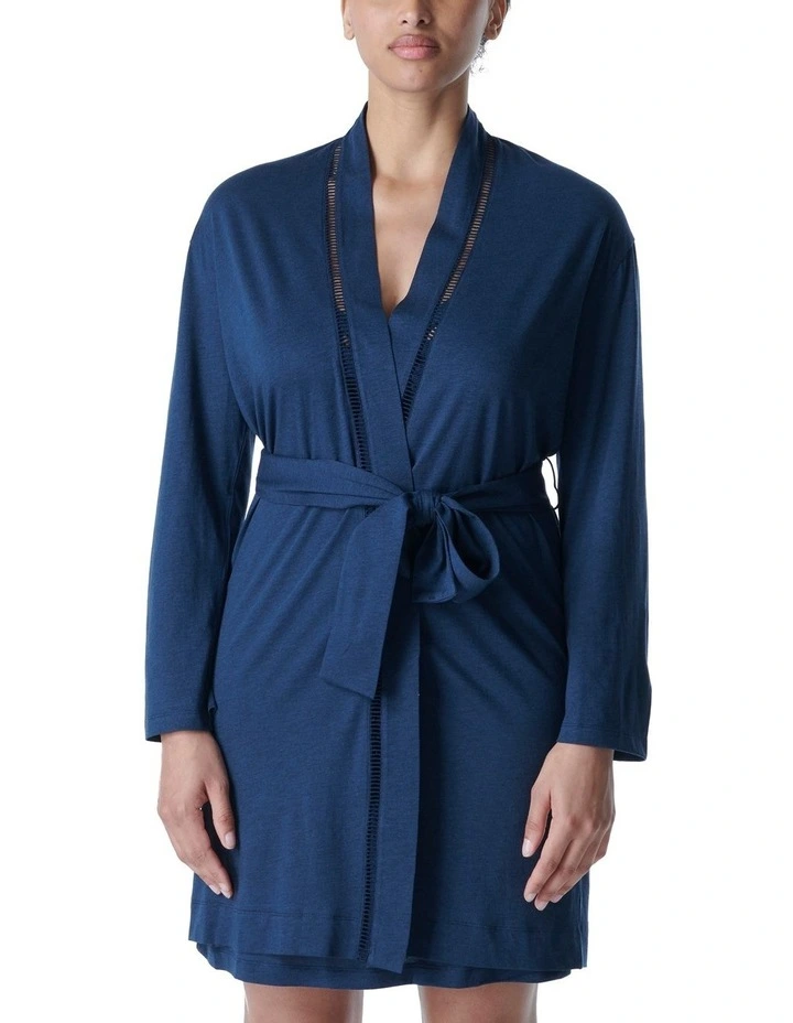 Simone Perele Brume Kimono Robe In Astral Blue 2 Simone Perele Brume Kimono Robe In Astral Blue - Image 2