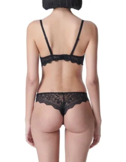 Simone Perele Freesia Tanga G-String Brief In Black -Myer Clothing Shop 943445440 3 1 720x928