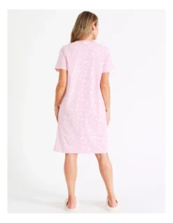 SOHO Short Length Nightie In Pink -Myer Clothing Shop 943552990 943653160 7 720x928