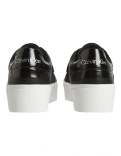 Calvin Klein Leather Flatform Slip On Sneakers In Black 7 Calvin Klein Leather Flatform Slip On Sneakers In Black -Myer Clothing Shop 943869610 4 720x928