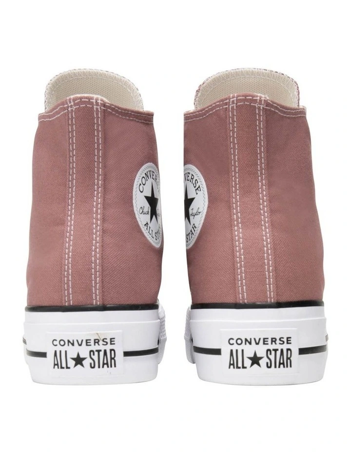 Converse Chuck Taylor All Star Lift Canvas In Mauve 2 Converse Chuck Taylor All Star Lift Canvas In Mauve - Image 2