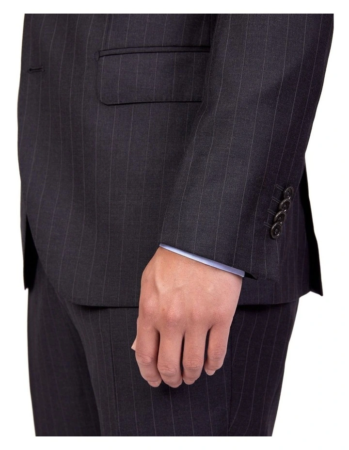 Boston Suit Charcoal REG 5 Boston Suit Charcoal REG - Image 5