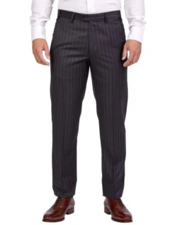 Dun Full Canvas R-Stripe Suit CHARCOAL REG 10 Dun Full Canvas R-Stripe Suit CHARCOAL REG -Myer Clothing Shop 943966450 4 720x928