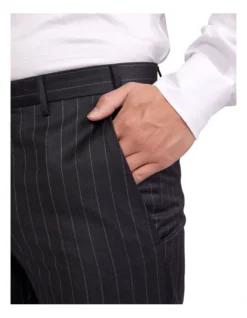 Dun Full Canvas R-Stripe Suit CHARCOAL REG 12 Dun Full Canvas R-Stripe Suit CHARCOAL REG -Myer Clothing Shop 943966450 6 720x928