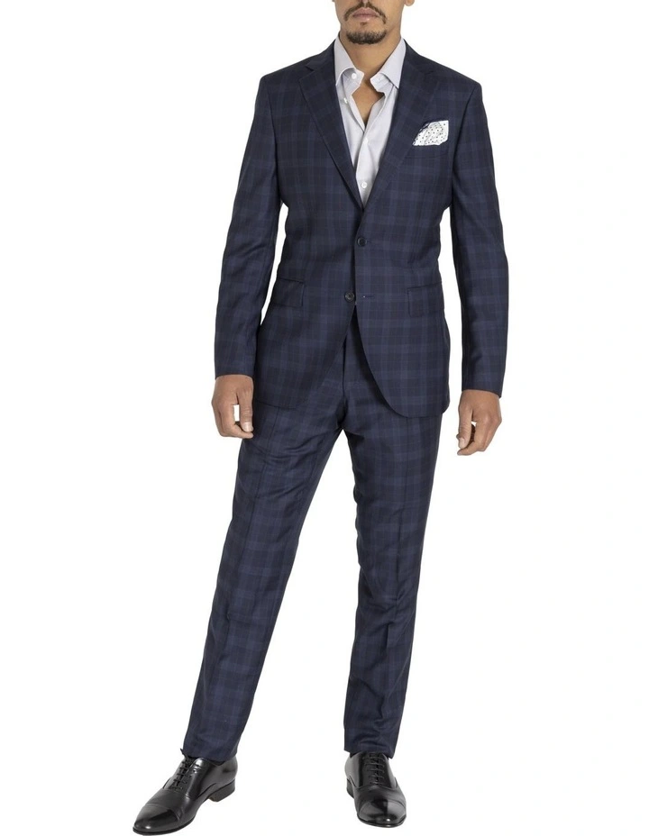 Check Suit NAVY 1 Check Suit NAVY