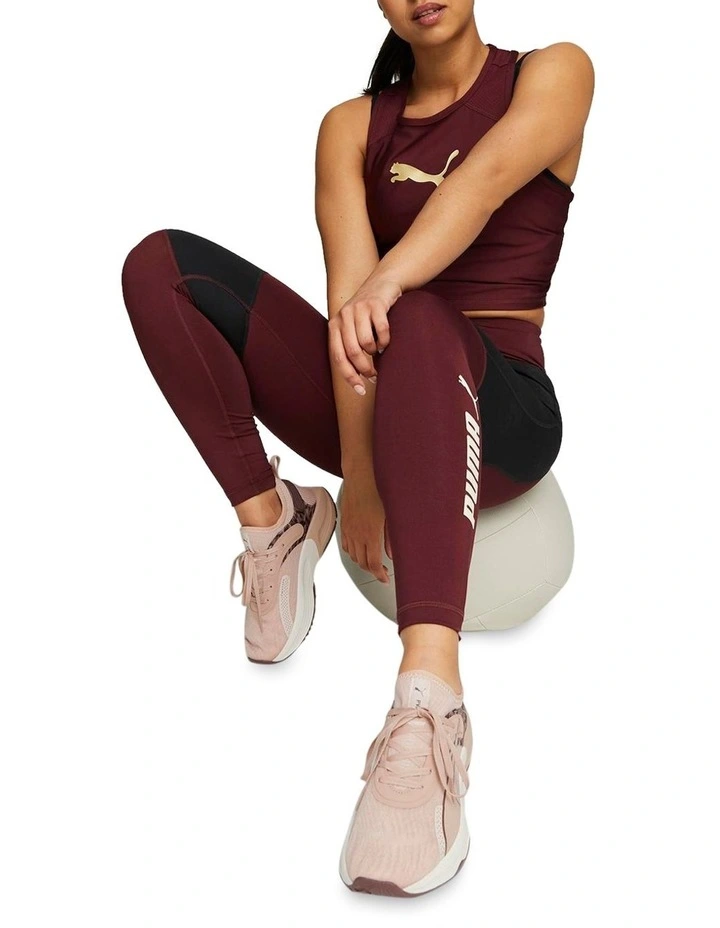 Puma PWR XX Nitro Safari Glam Shoe In Rose 4 Puma PWR XX Nitro Safari Glam Shoe In Rose - Image 4