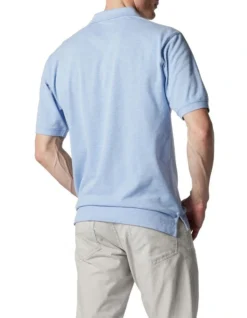 The Gunn Original Fit Polo In Chambray 7 The Gunn Original Fit Polo In Chambray -Myer Clothing Shop 944724970 3 720x928