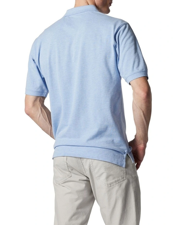 The Gunn Original Fit Polo In Chambray 3 The Gunn Original Fit Polo In Chambray - Image 3