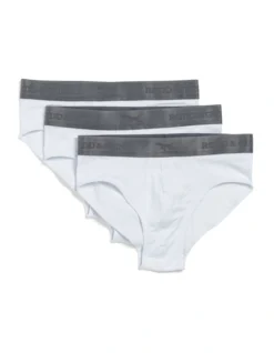 Gunn Shy Brief In White