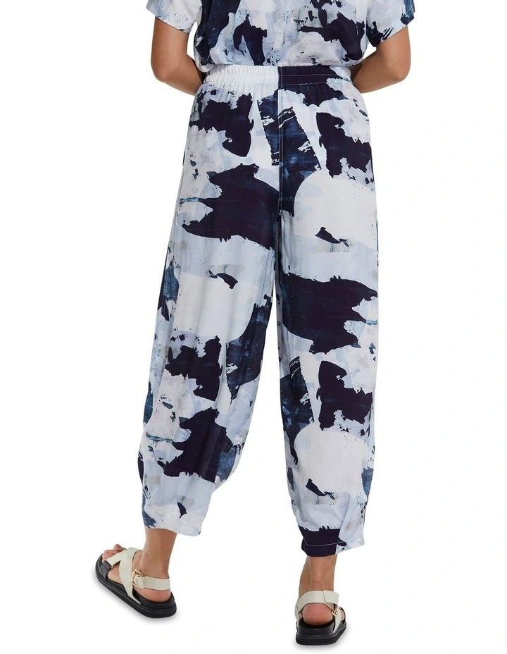 3/4 Abstract Bay Pants In Multi 2 3/4 Abstract Bay Pants In Multi - Image 2