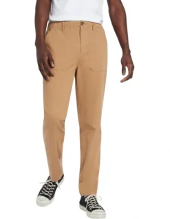 Webb Chino Pant In Tan