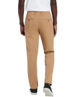 Webb Chino Pant In Tan -Myer Clothing Shop 945095500 3 720x928