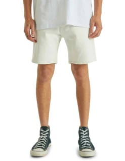Parkside Denim Short In Cream
