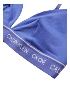 Calvin Klein Ck One Recycled Unlined Triangle Bra In Blue -Myer Clothing Shop 945686350 4 720x928