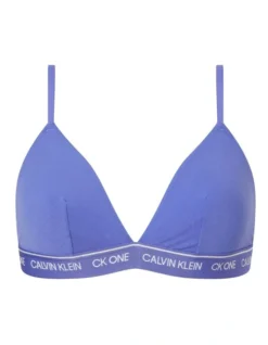 Calvin Klein Ck One Recycled Unlined Triangle Bra In Blue -Myer Clothing Shop 945686350 5 720x928