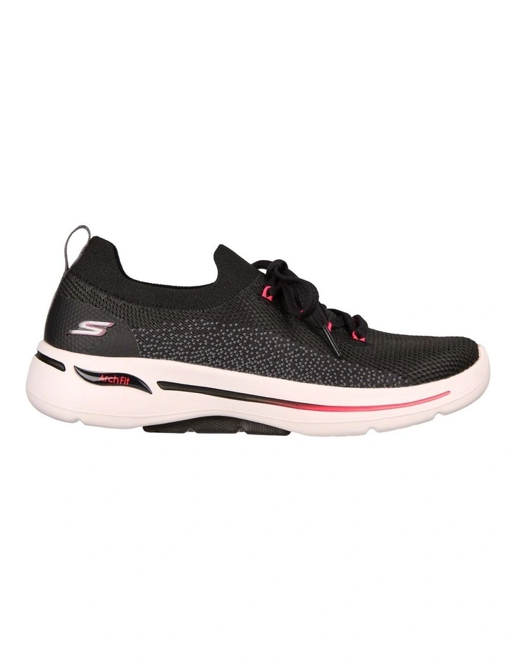 Skechers Go Walk Arch Fit Clancy Shoe In Black 2 Skechers Go Walk Arch Fit Clancy Shoe In Black - Image 2